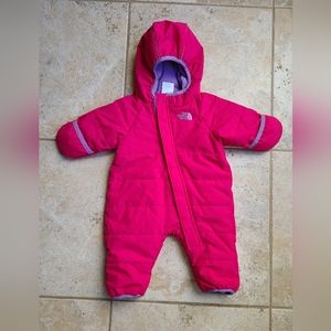 The North Face infant bunting 0-3 Month
